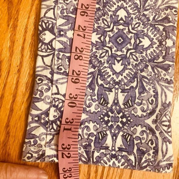 White House Black Market Patterned Pants - Picture 6 of 9